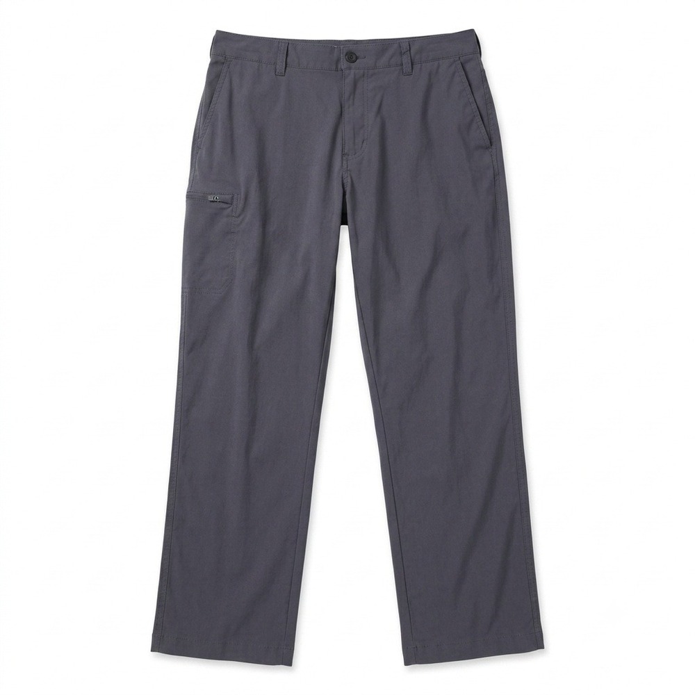 Unionbay UB Tech Mens 36x30 Grey Classic Fit Stretch Nylon Travel Hiking Pants‎